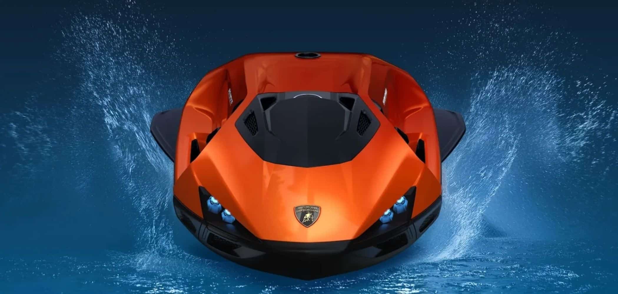 Lamborghini apresenta Seabob SE63, jet sled elétrico de alto desempenho para lazer subaquático - Imagem do artigo