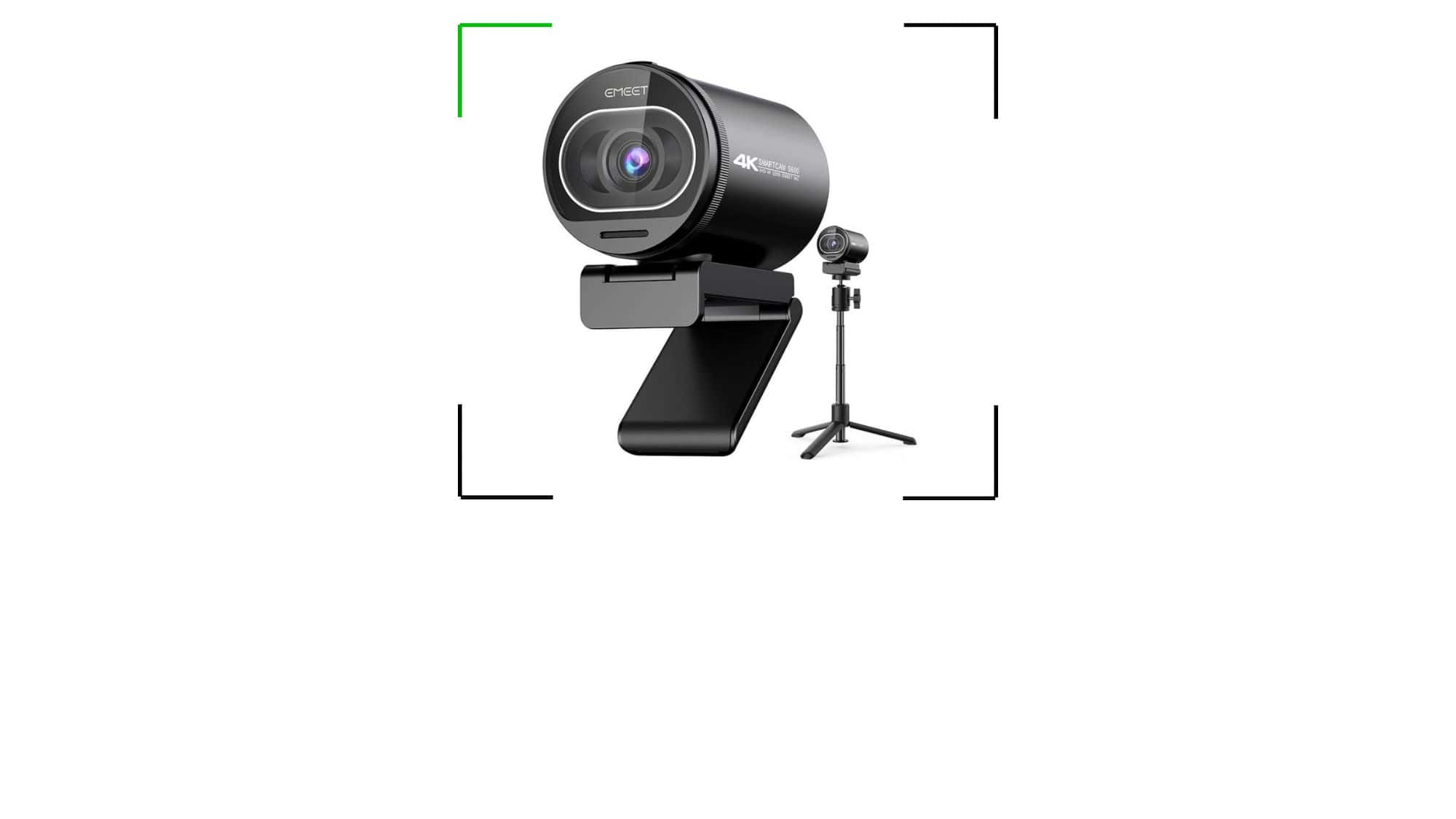 Amazon oferta webcam EMEET S600 4K com cancelamento de ruído por R$ 368 - Imagem do artigo