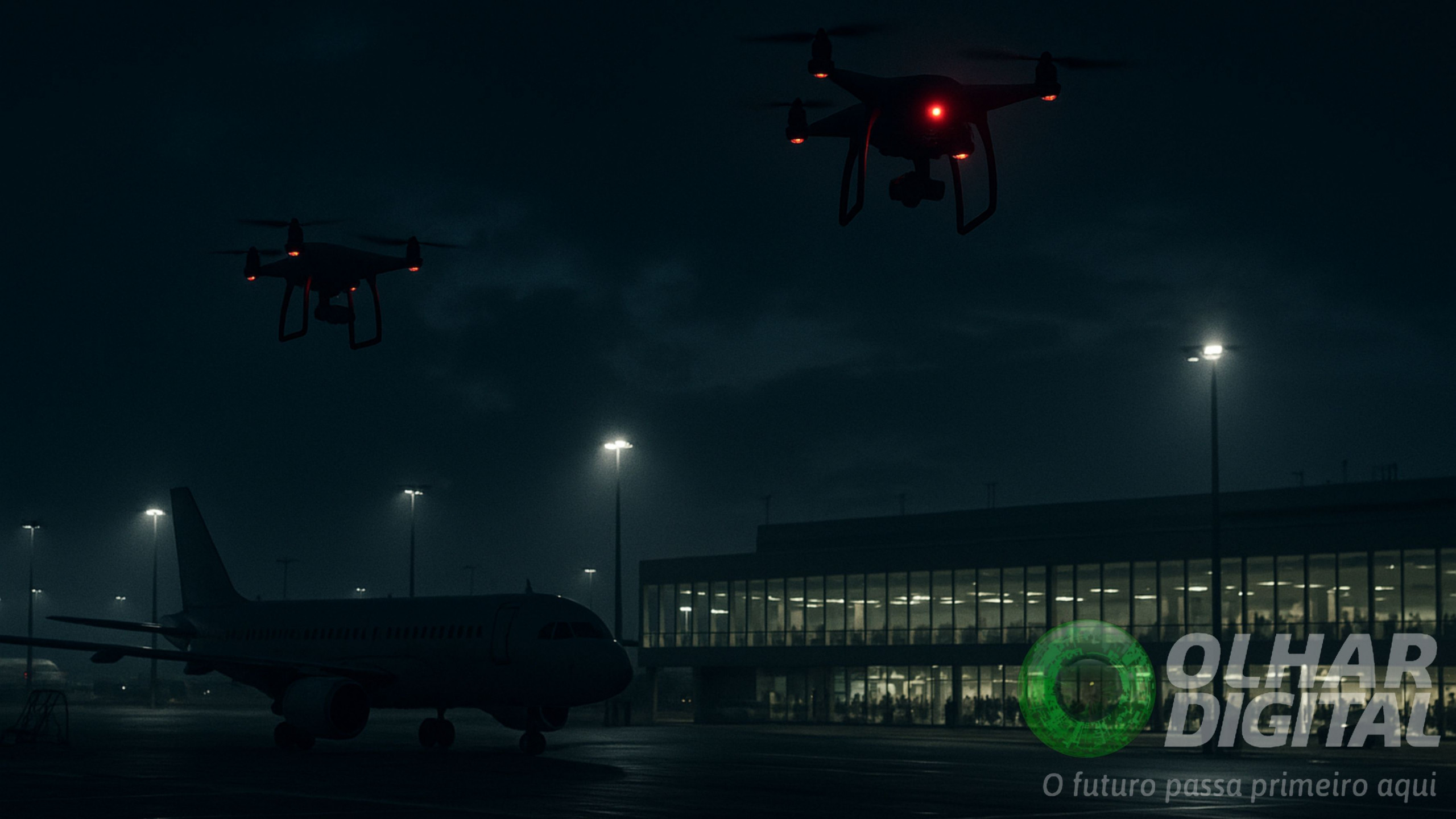 Drones obrigam Aeroporto de Oslo a parar operações por horas - Imagem do artigo