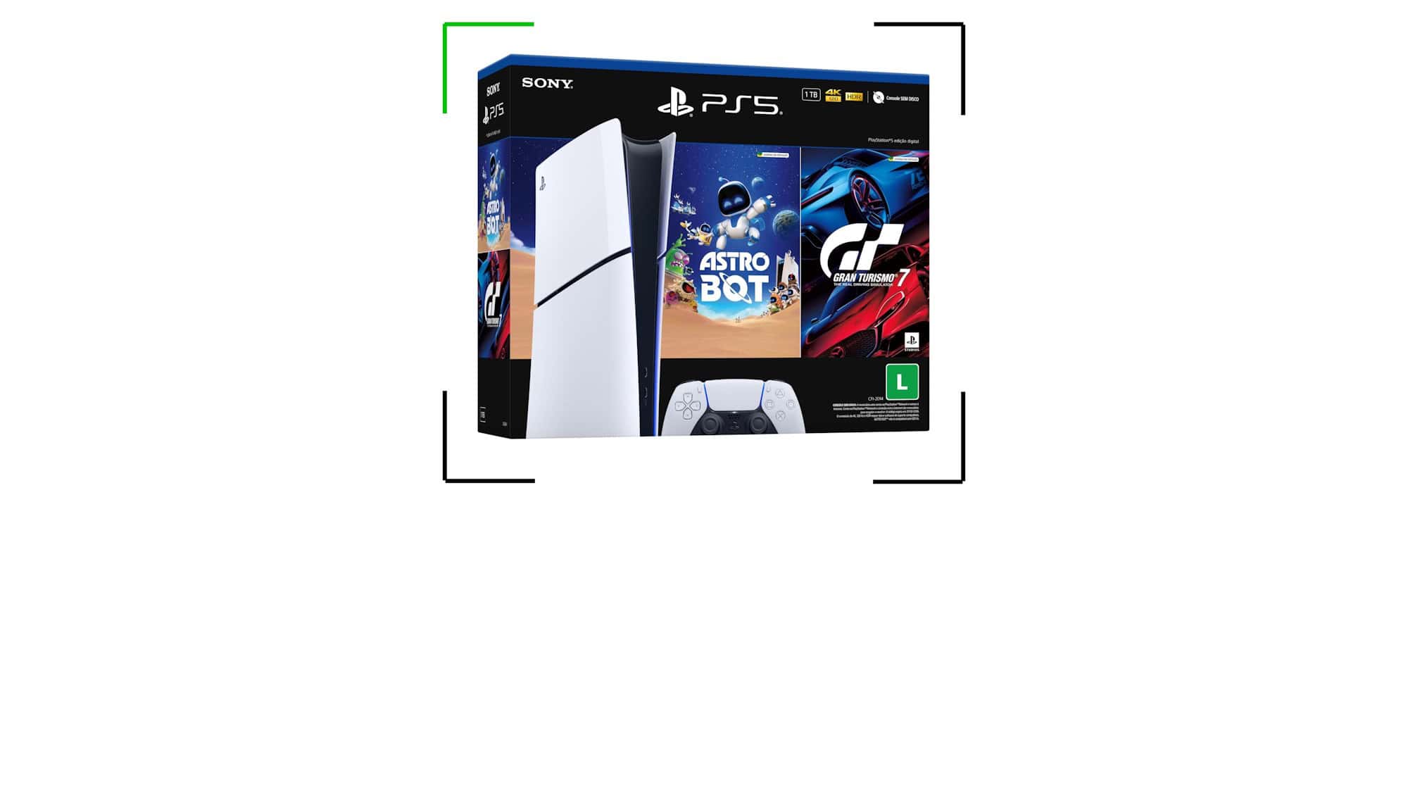 PlayStation 5 Slim Digital com Astro Bot e Gran Turismo 7 entra em promoção na Amazon Prime - Imagem do artigo