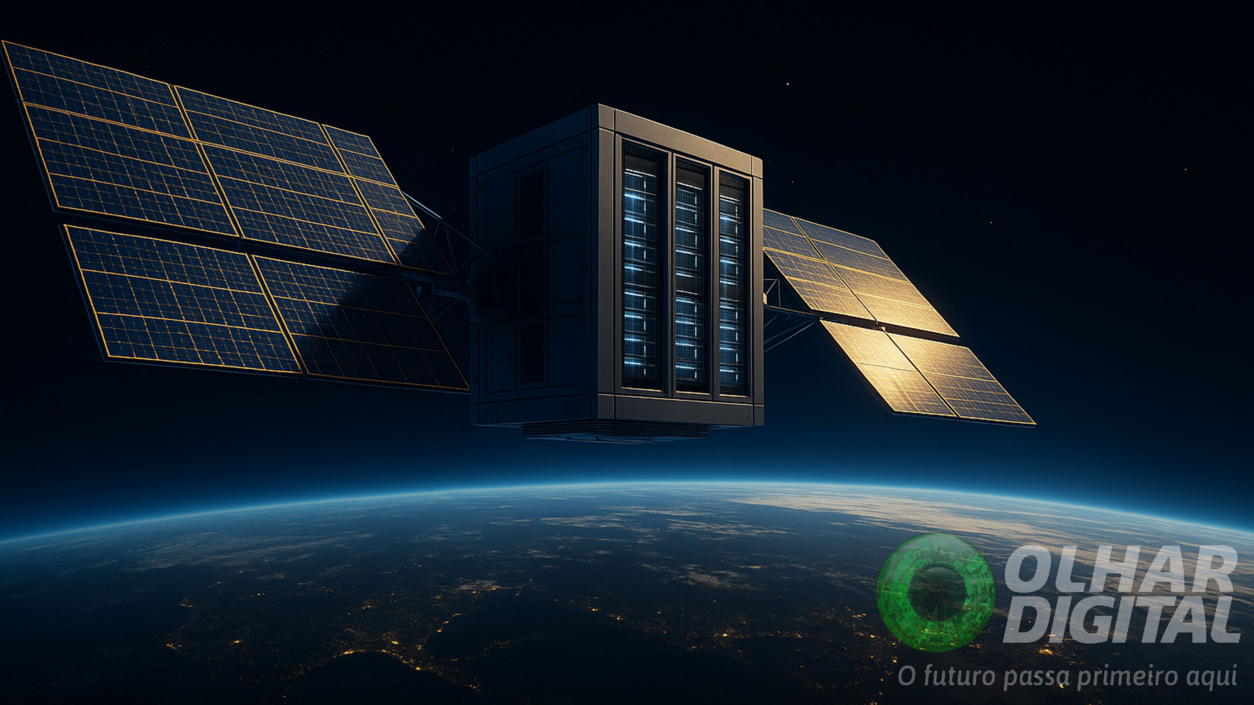 China inicia implantação de supercomputador de IA no espaço para reduzir impacto de data centers - Imagem do artigo