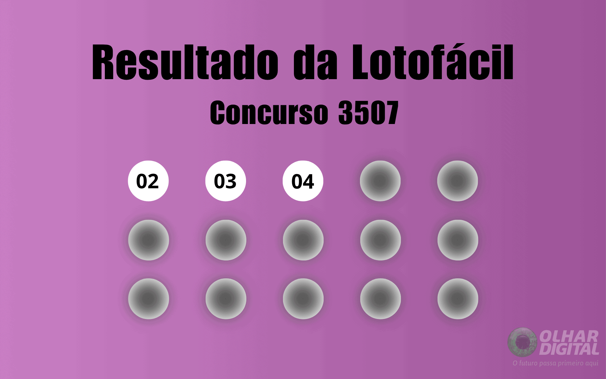 Resultado da Lotofácil 3507: quatro ganhadores acertam 15 dezenas e recebem R$ 351.719,60 - Imagem do artigo