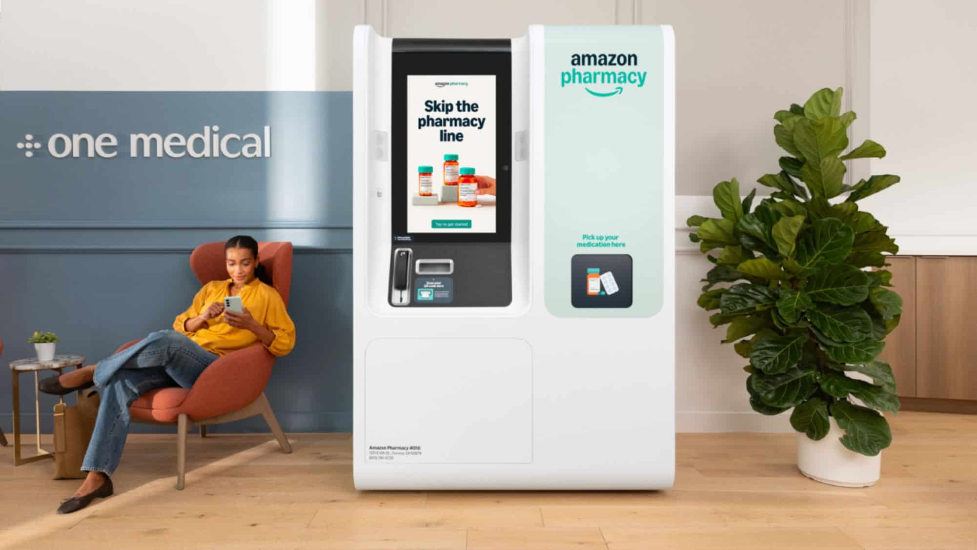 Amazon lançará quiosques de farmácia para retirada de medicamentos minutos após a consulta - Imagem do artigo