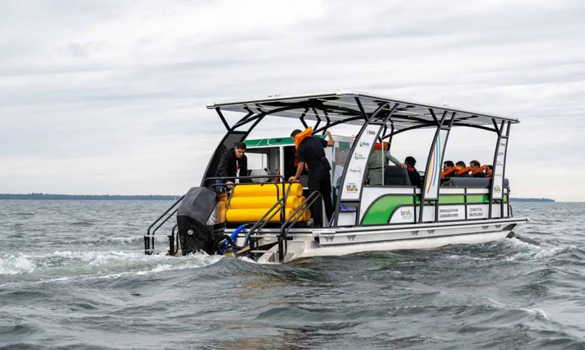 Itaipu apresenta primeiro barco latino-americano 100% movido a hidrogênio verde na COP 30 - Imagem do artigo