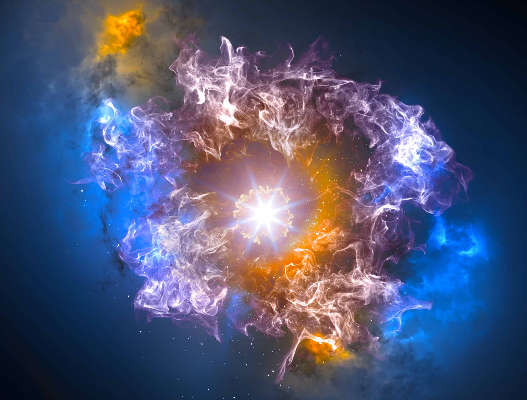 Estrela com menor quantidade de metais já observada pode ter surgido logo após o Big Bang - Imagem do artigo