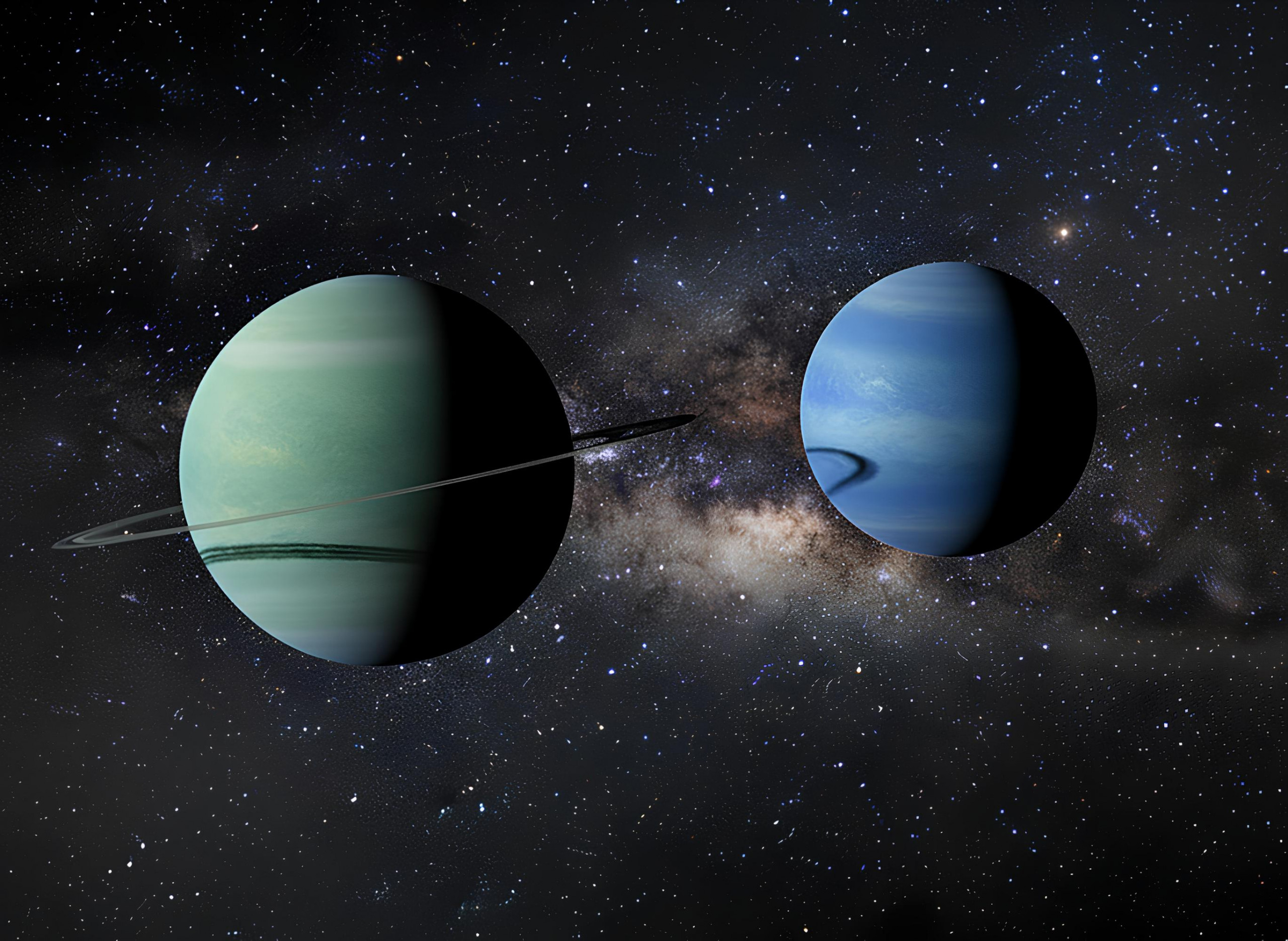 Novo estudo questiona classificação de Urano e Netuno como “gigantes de gelo” - Imagem do artigo