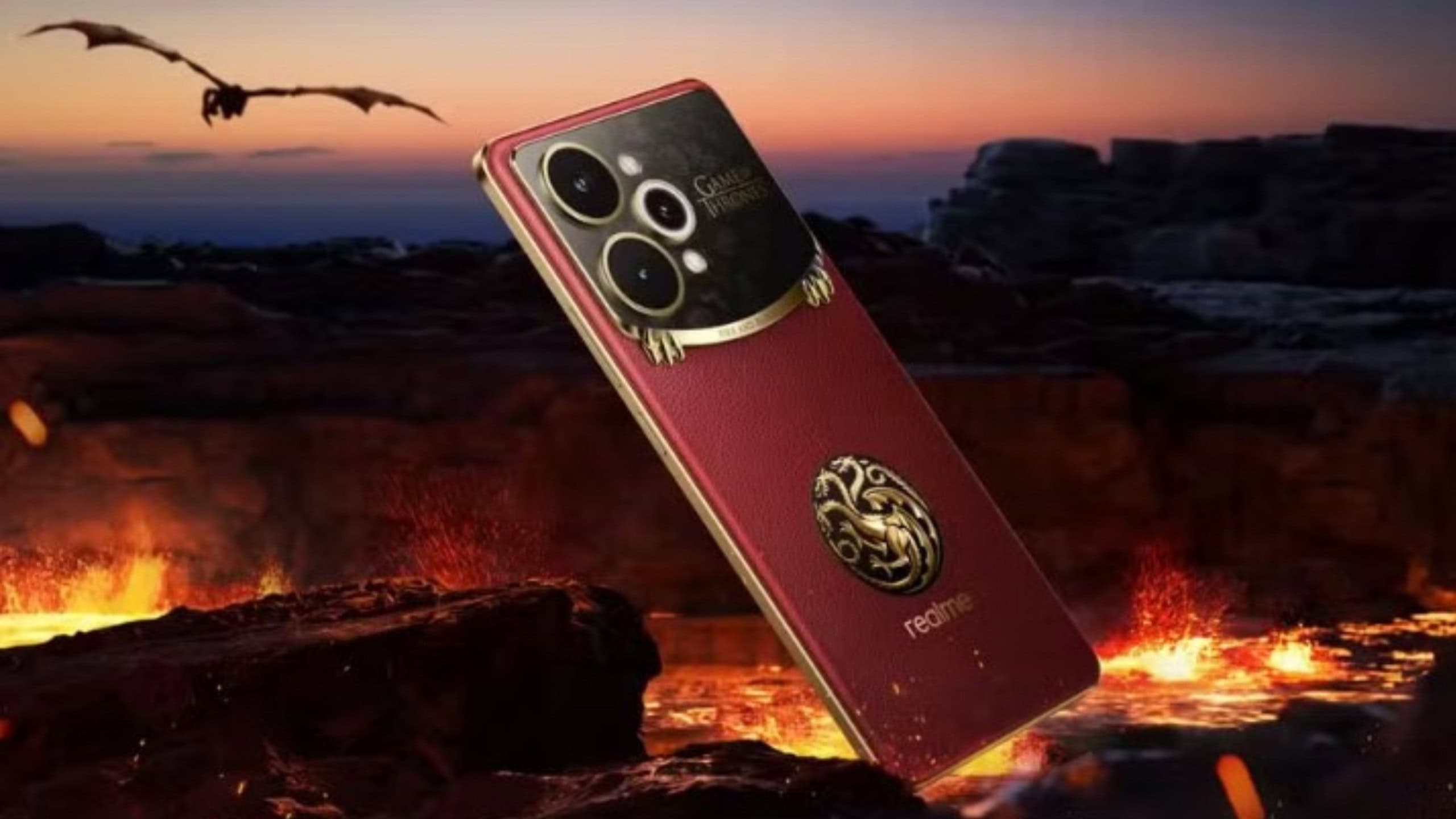 Realme 15 Pro Game of Thrones chega ao Brasil com edição limitada e acabamento que muda de cor - Imagem do artigo