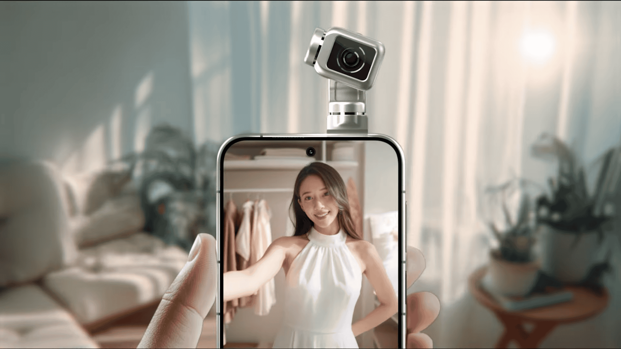 Honor apresenta celular com câmera acoplada a braço robótico e aposta em IA - Imagem do artigo