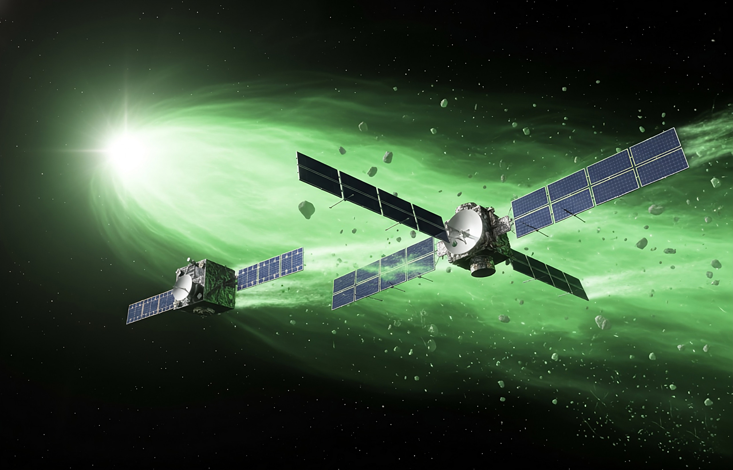 Duas sondas de NASA e ESA cruzarão cauda de cometa interestelar nas próximas semanas - Imagem do artigo