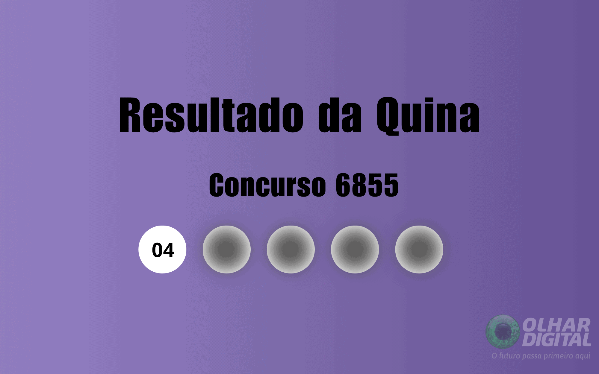 Quina 6855: ninguém acerta as cinco dezenas e prêmio sobe para R$ 9,5 milhões - Imagem do artigo