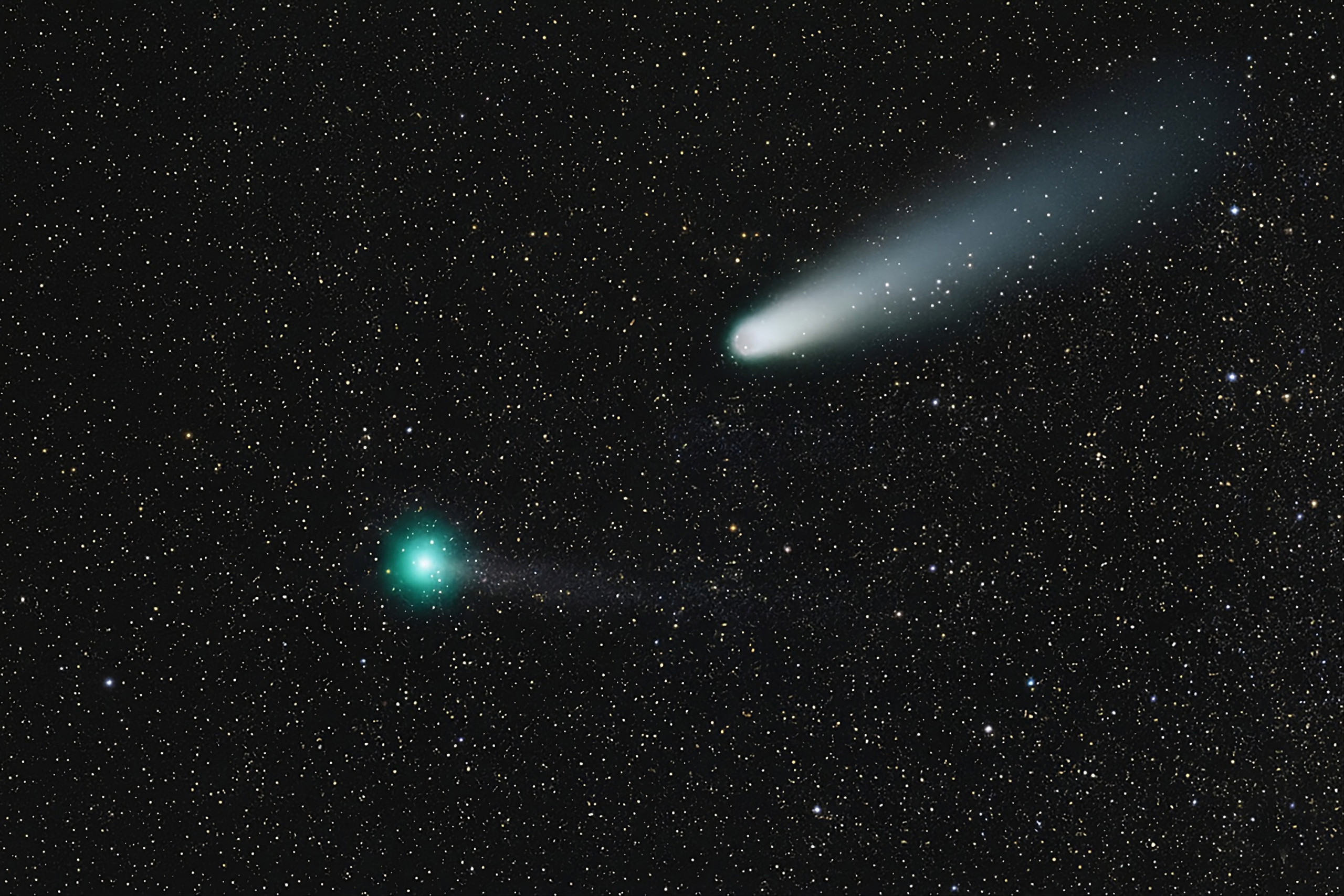 Transmissão ao vivo mostrará a passagem dos cometas SWAN e Lemmon nesta segunda-feira - Imagem do artigo