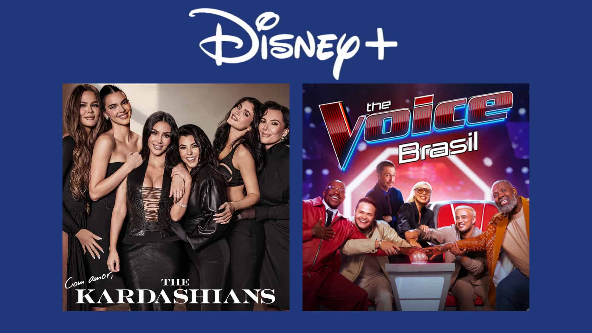Disney+ divulga novidades da semana com estreia de The Kardashians e episódio ao vivo de The Voice Brasil - Imagem do artigo