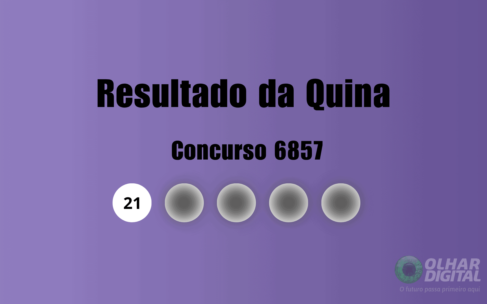 Prêmio da Quina acumula no concurso 6857 e estimativa sobe para R$ 12 milhões - Imagem do artigo