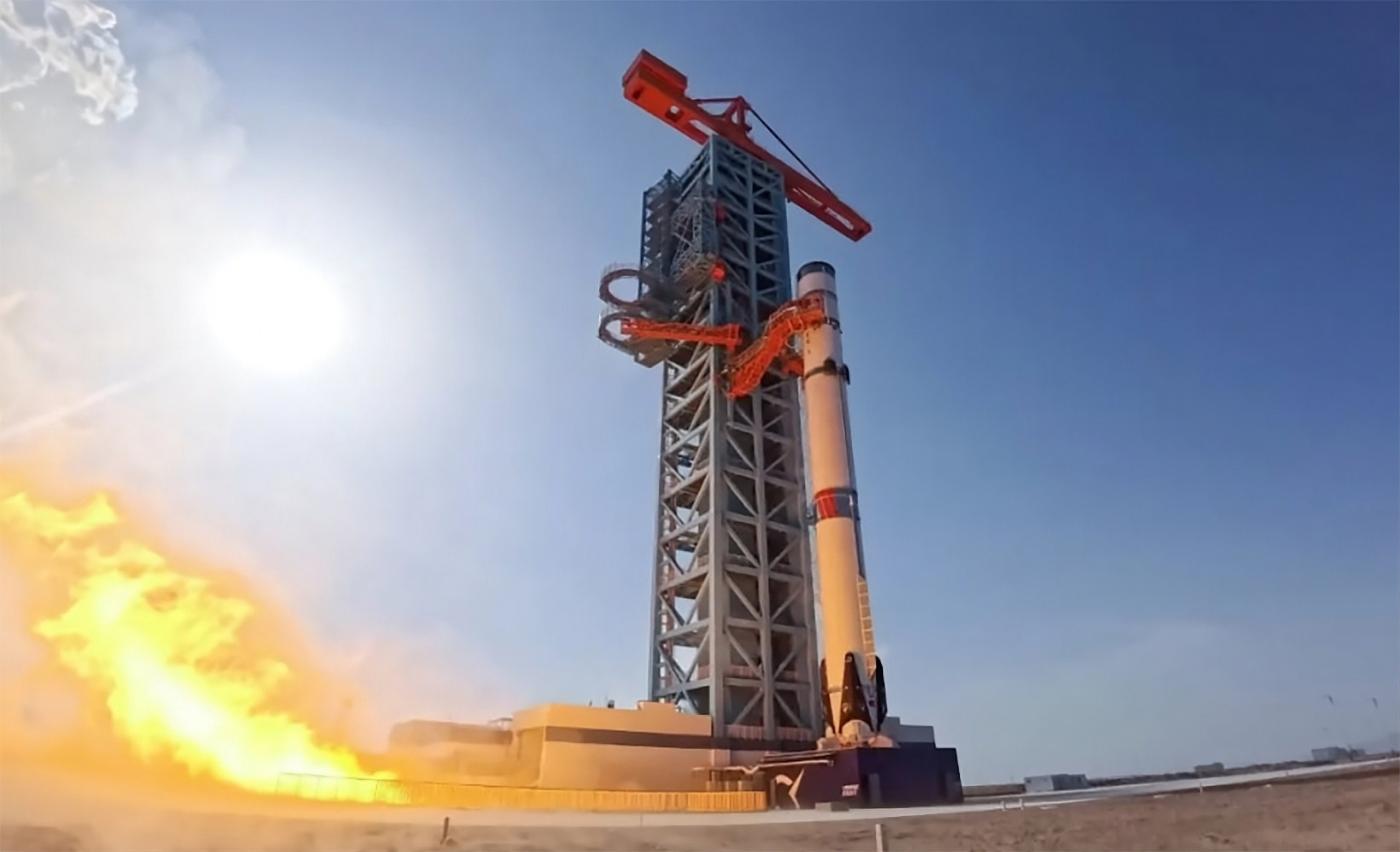 China conclui teste de motores do foguete reutilizável Zhuque-3 antes do voo inaugural - Imagem do artigo