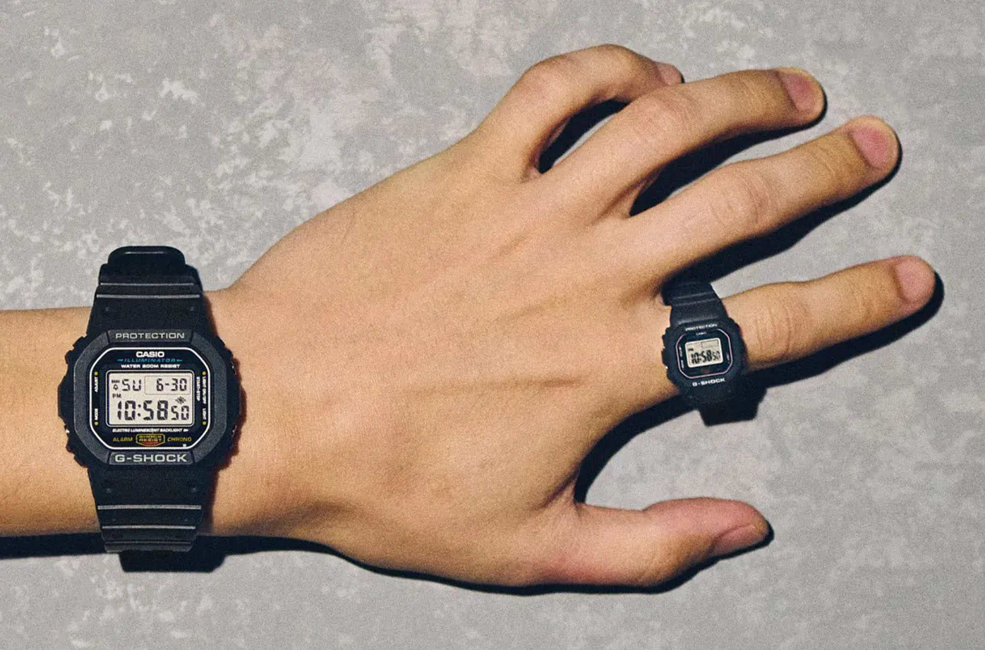 Casio lança anel-relógio G-Shock Nano DWN-5600 no Japão - Imagem do artigo