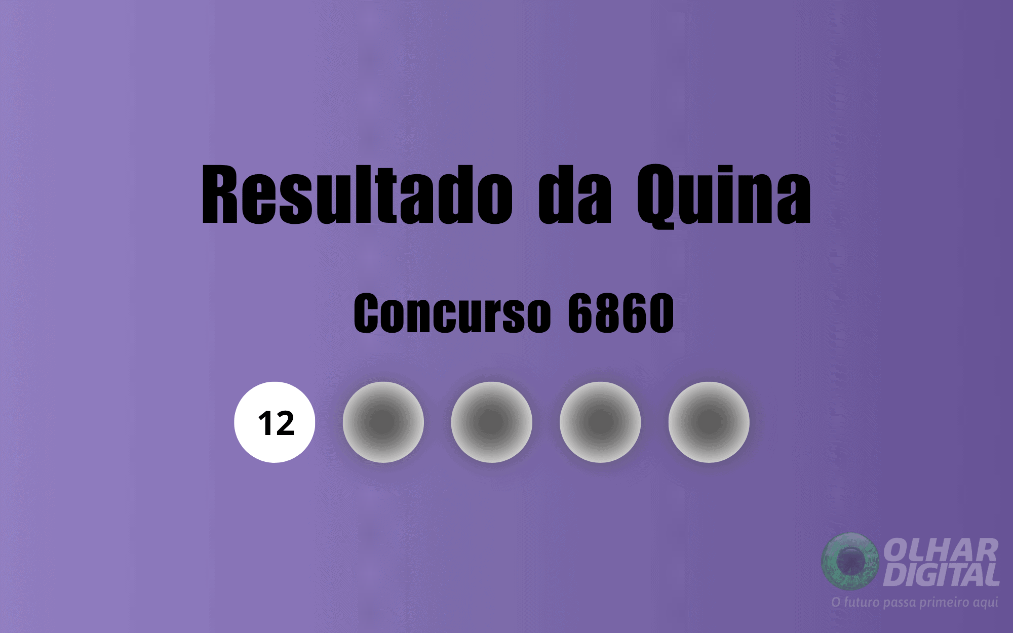 Quina 6860 acumula; próximo prêmio pode chegar a R$ 16 milhões - Imagem do artigo