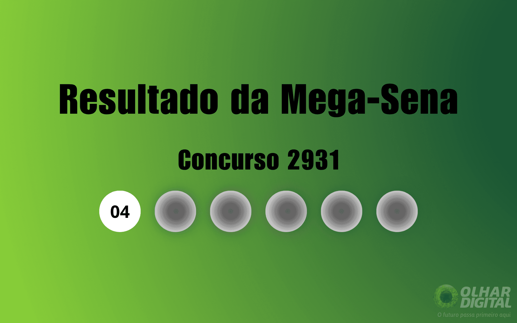 Mega-Sena acumula no concurso 2931 e prêmio sobe para R$ 95 milhões - Imagem do artigo