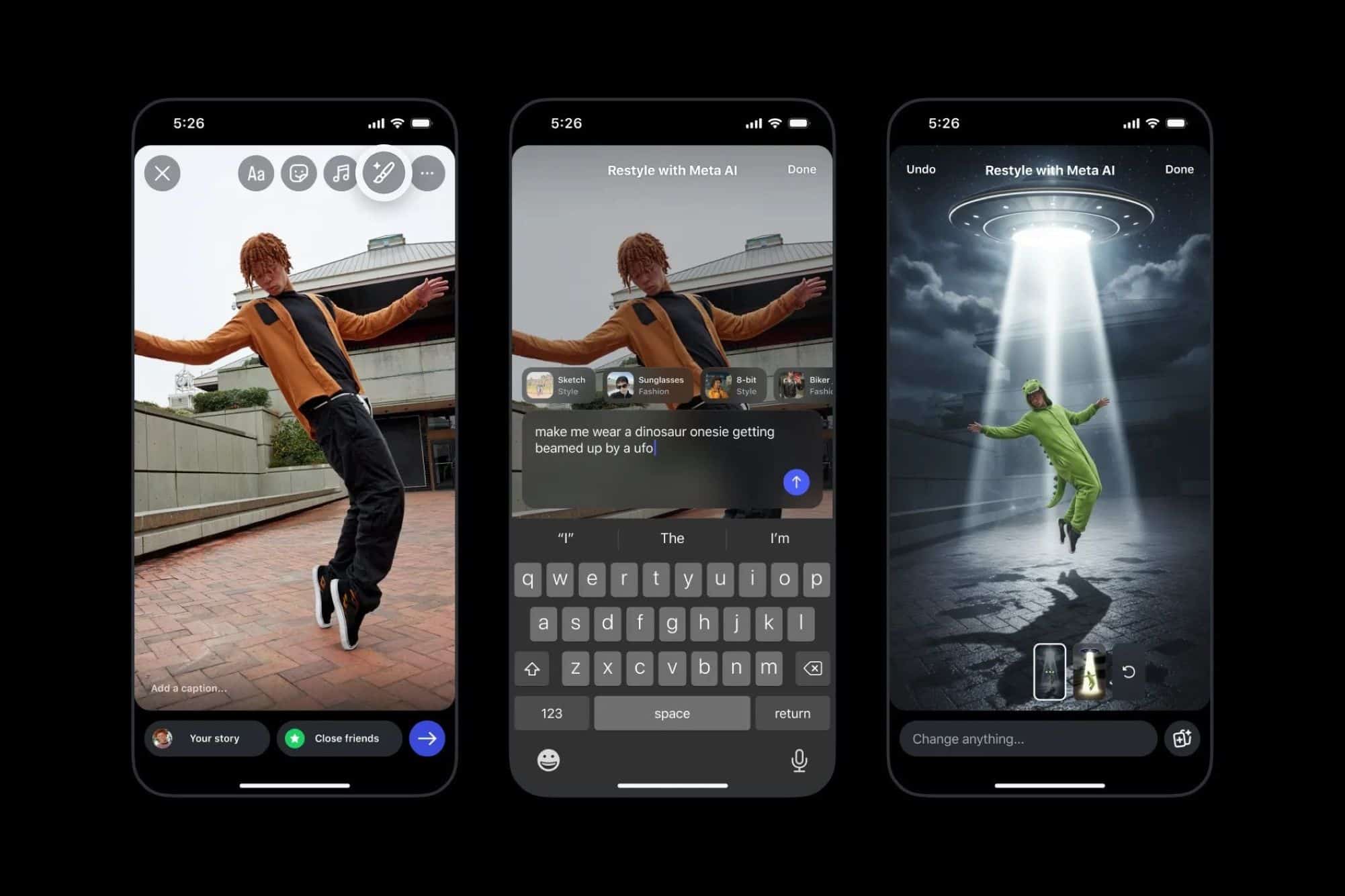 Meta integra edição por IA ao Instagram Stories e simplifica criação de conteúdo - Imagem do artigo