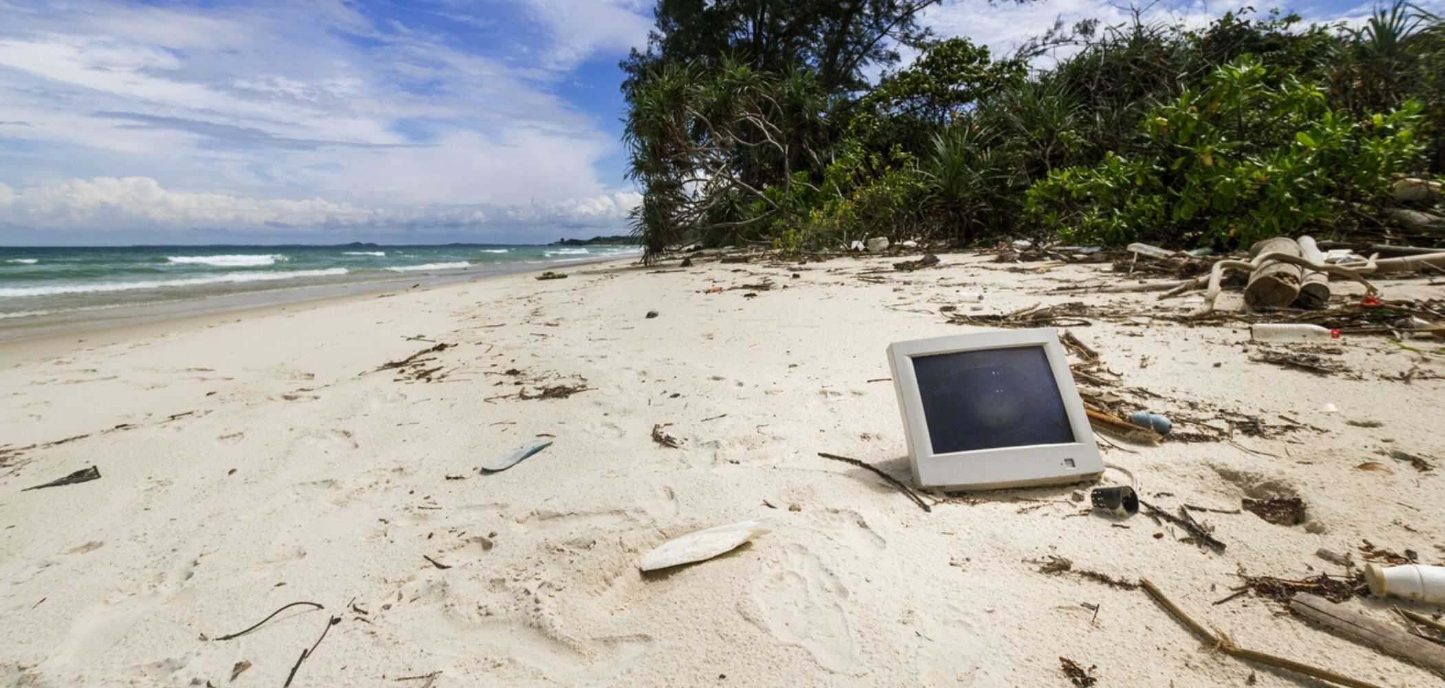 Relatório aponta envio mensal de 33 mil toneladas de lixo eletrônico dos EUA para Ásia e Oriente Médio - Imagem do artigo