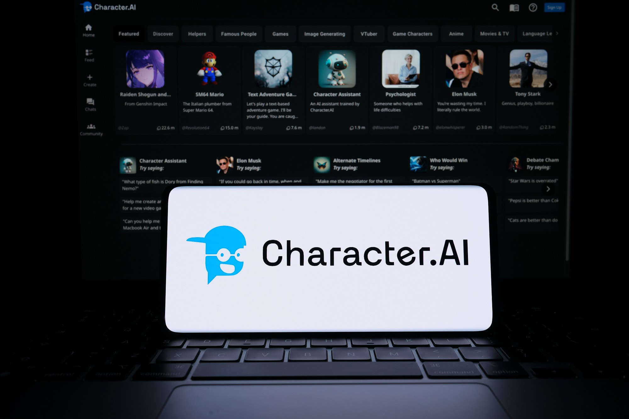 Character.ai proibirá menores de 18 anos de conversar com chatbots a partir de 25 de novembro - Imagem do artigo