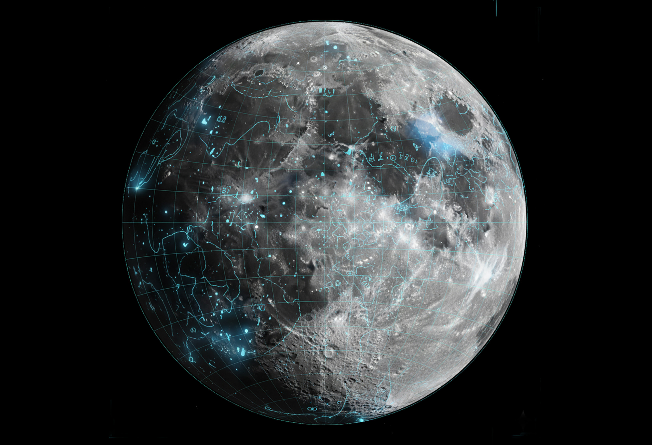 Conferência no Havaí pretende detalhar onde está o gelo de água nos polos da Lua - Imagem do artigo