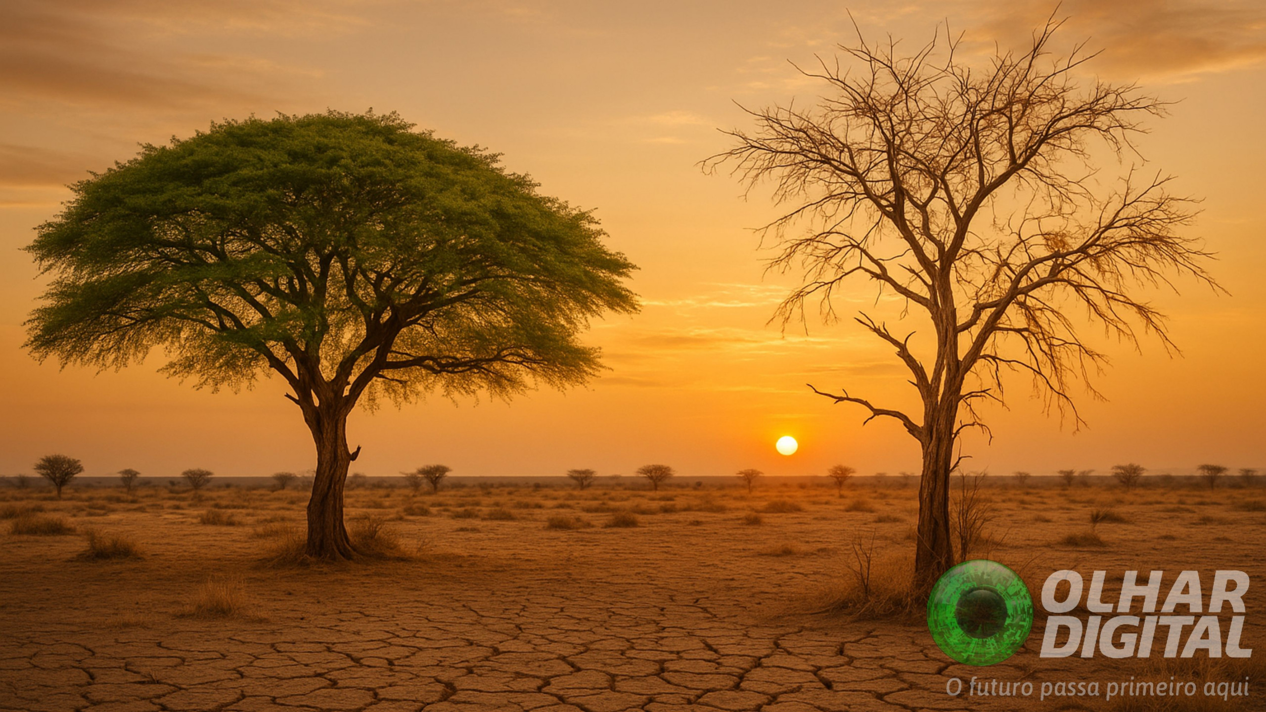 Estudo revela estratégias genéticas opostas de duas acácias africanas para enfrentar a seca - Imagem do artigo