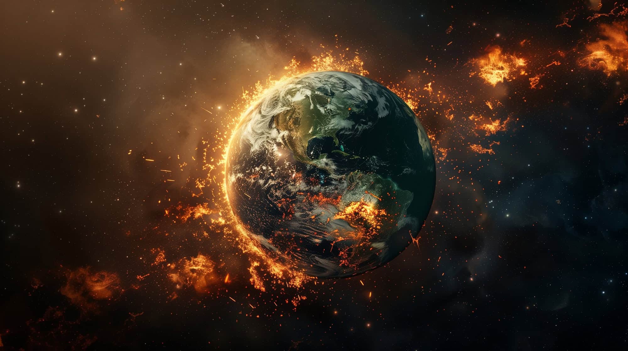 Humanos correm risco de “caos climático” após recorde no uso de combustíveis fósseis, indica relatório - Imagem do artigo