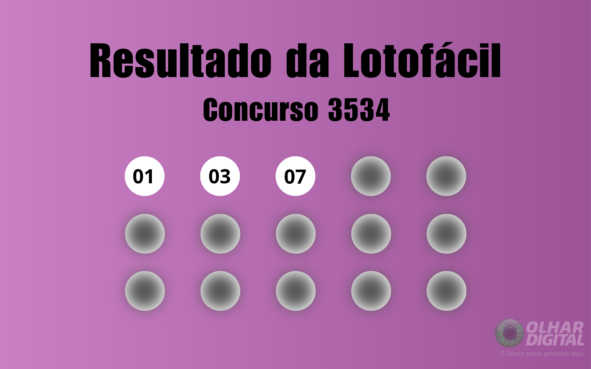 Lotofácil 3534: confira os números sorteados neste sábado, 8 de novembro de 2025 - Imagem do artigo