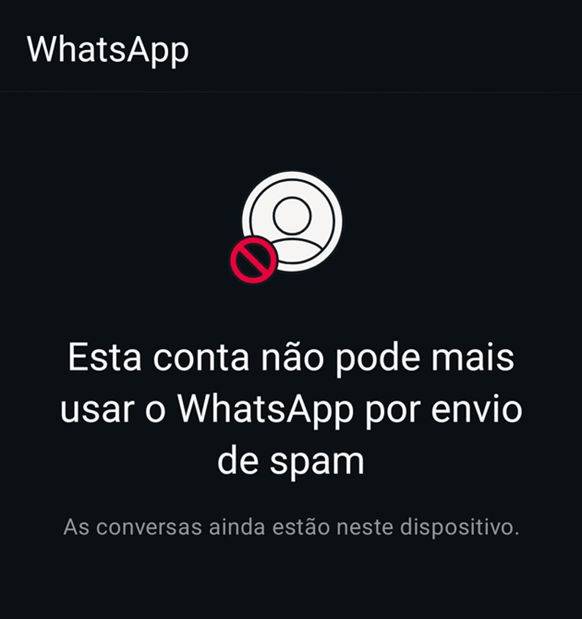 WhatsApp suspende contas de usuários por suspeita de spam - Imagem do artigo