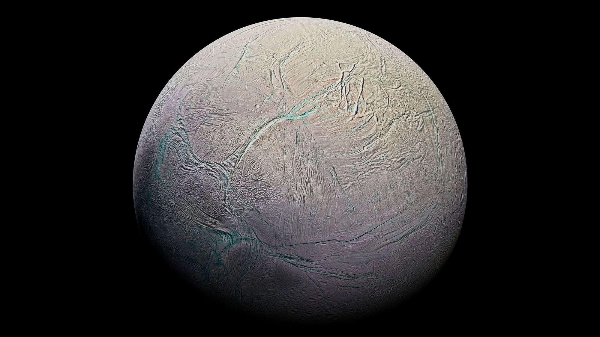 Estudo detecta equilíbrio térmico em Encélado e reforça chance de vida na lua de Saturno - Imagem do artigo