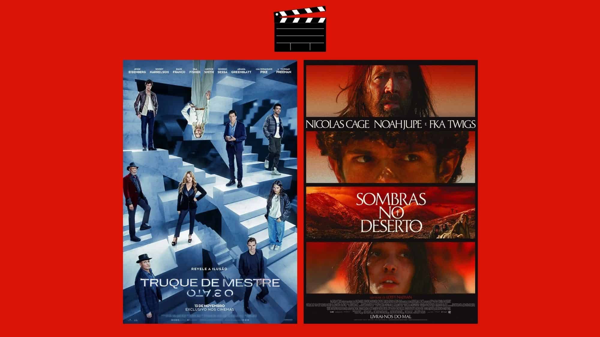 Estreias de 13 de novembro reúnem truques de ilusionismo, faroeste pandêmico e terror bíblico nos cinemas - Imagem do artigo