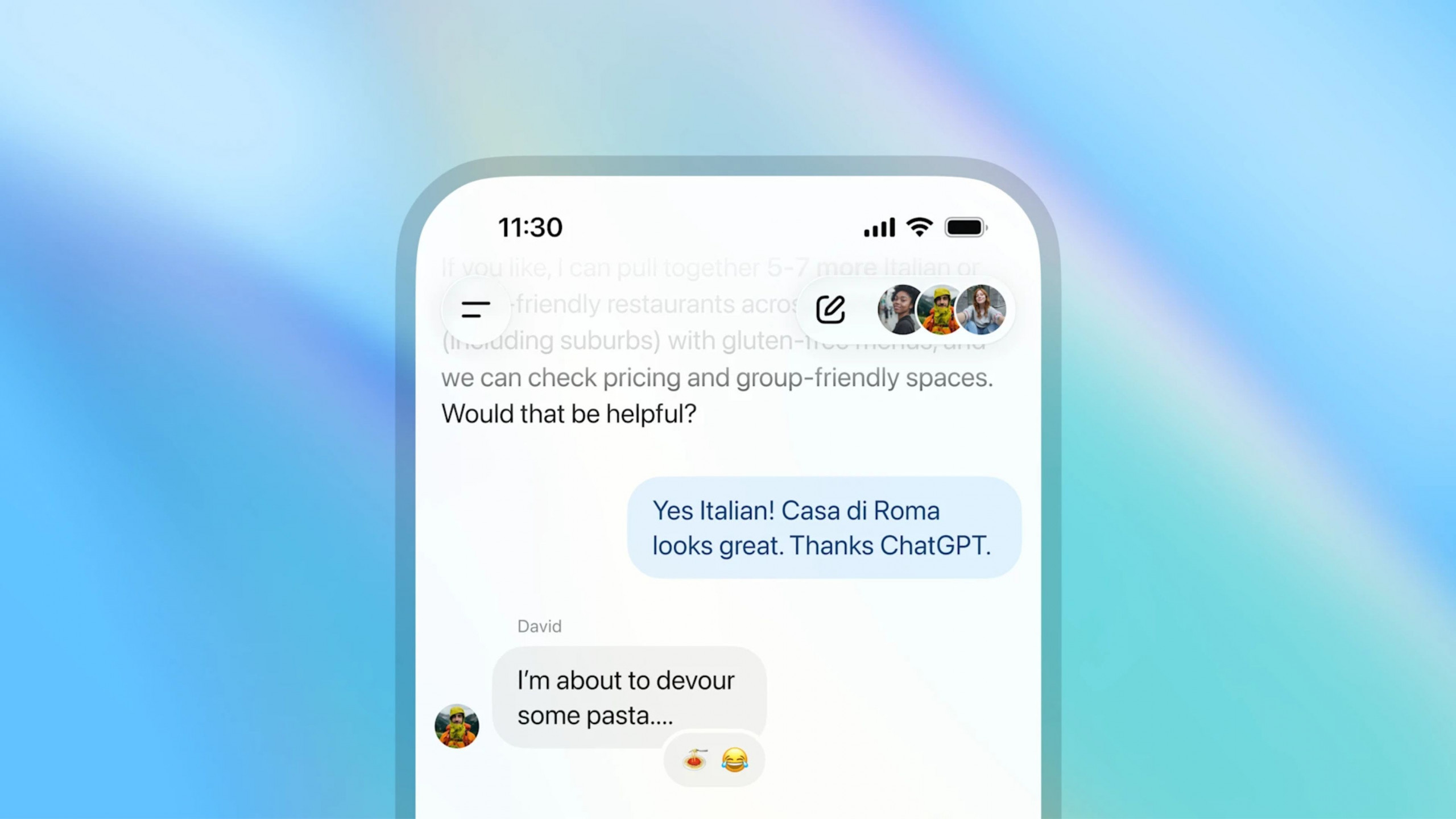 OpenAI testa ChatGPT em grupos com até 20 participantes e funções completas - Imagem do artigo