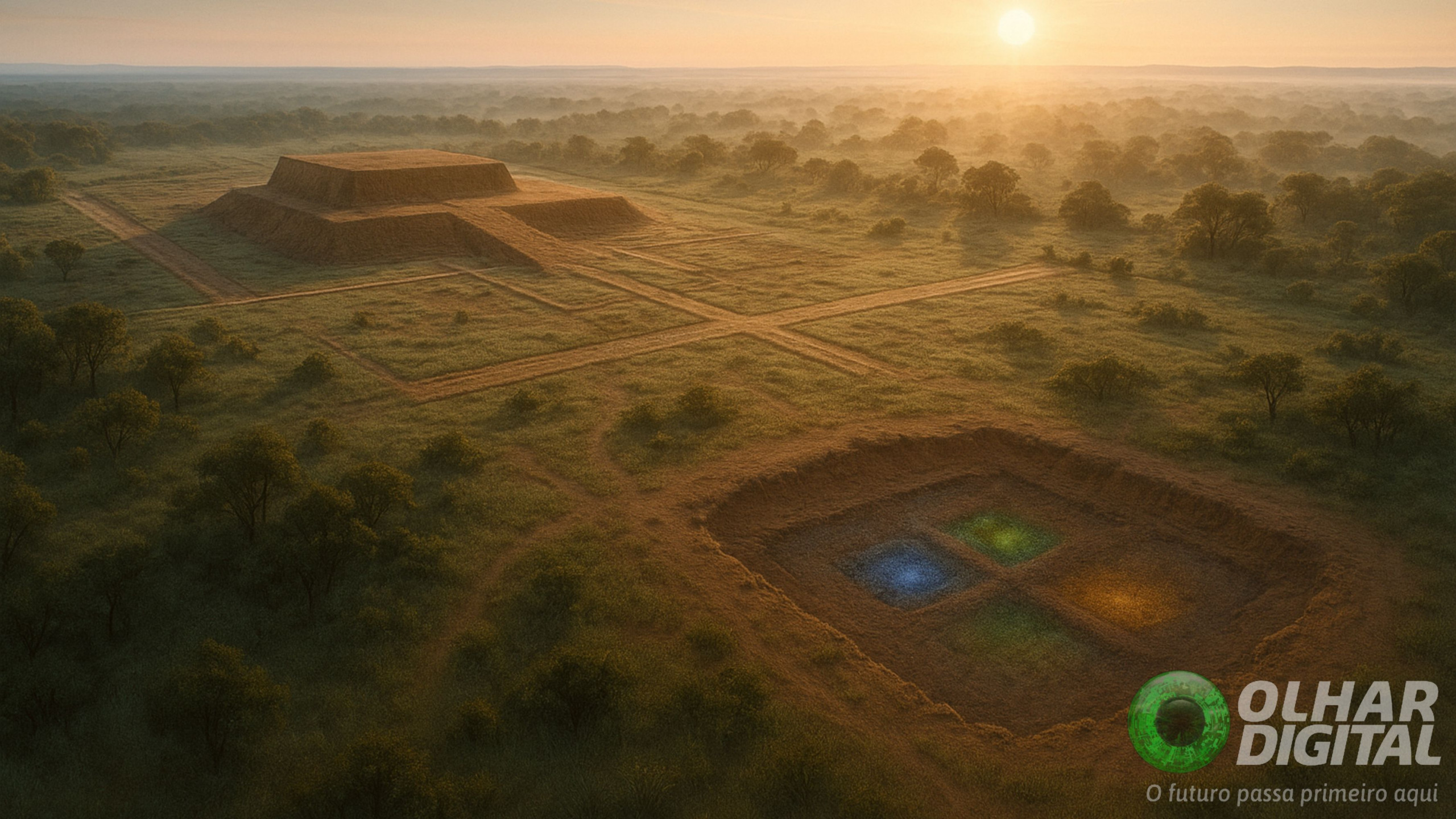Monumento de 3.000 anos em Aguada Fénix sugere “big bang” de construção coletiva maia - Imagem do artigo