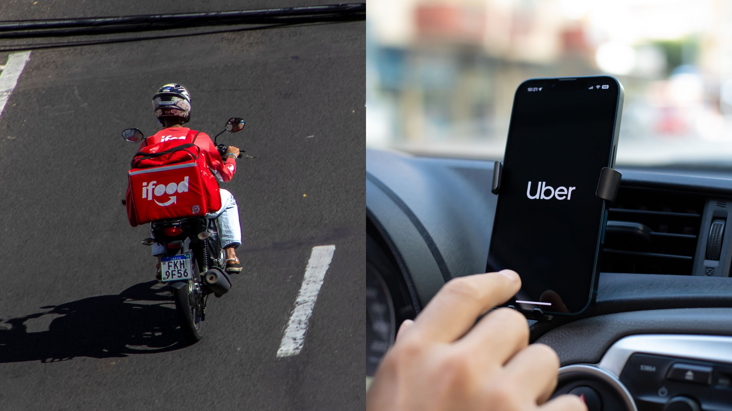 iFood passa a exibir corridas da Uber e estreia plano conjunto de R$ 21,90 - Imagem do artigo