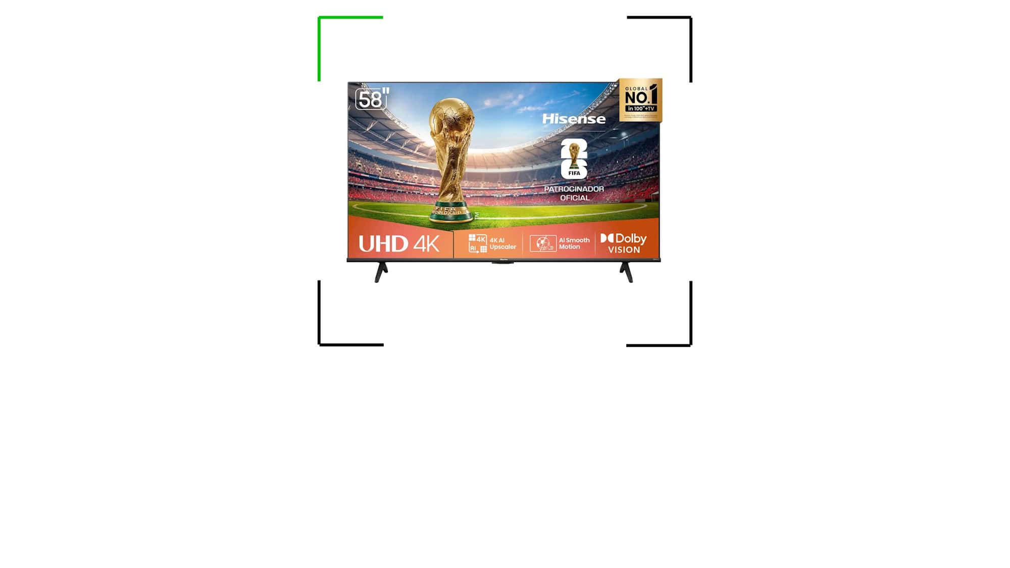 TV 4K de 58″ da Hisense já aparece em oferta antes da Black Friday - Imagem do artigo