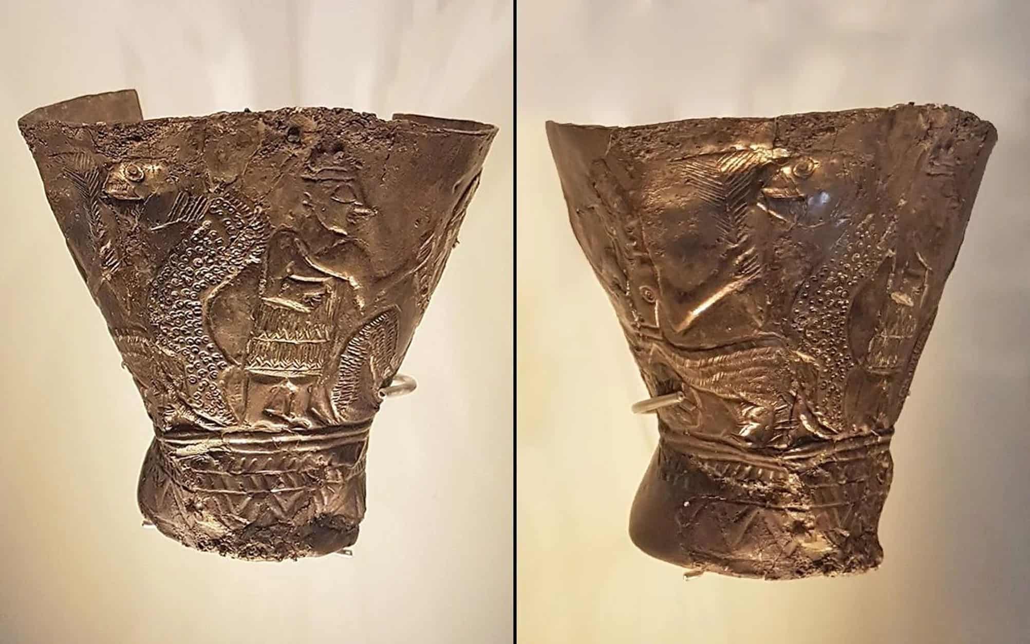 Cálice de 4.300 anos pode conter a representação mais antiga da criação do universo - Imagem do artigo