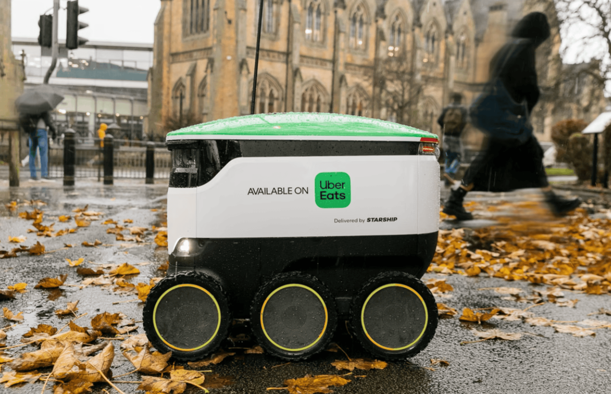 Uber Eats inicia entregas com robôs autônomos em Leeds a partir de dezembro - Imagem do artigo