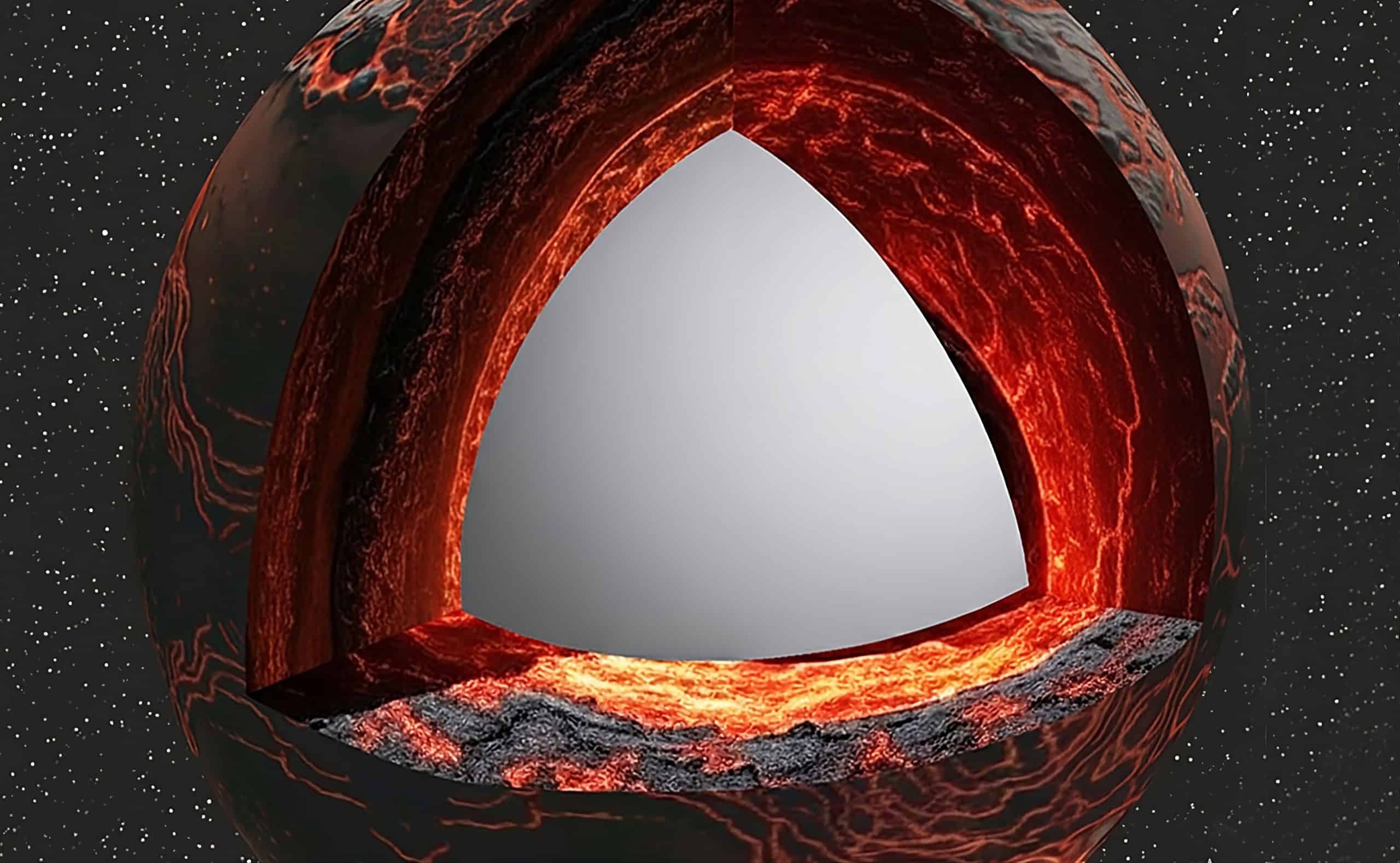 Estruturas gigantes no manto sugerem pistas sobre a origem da vida na Terra - Imagem do artigo