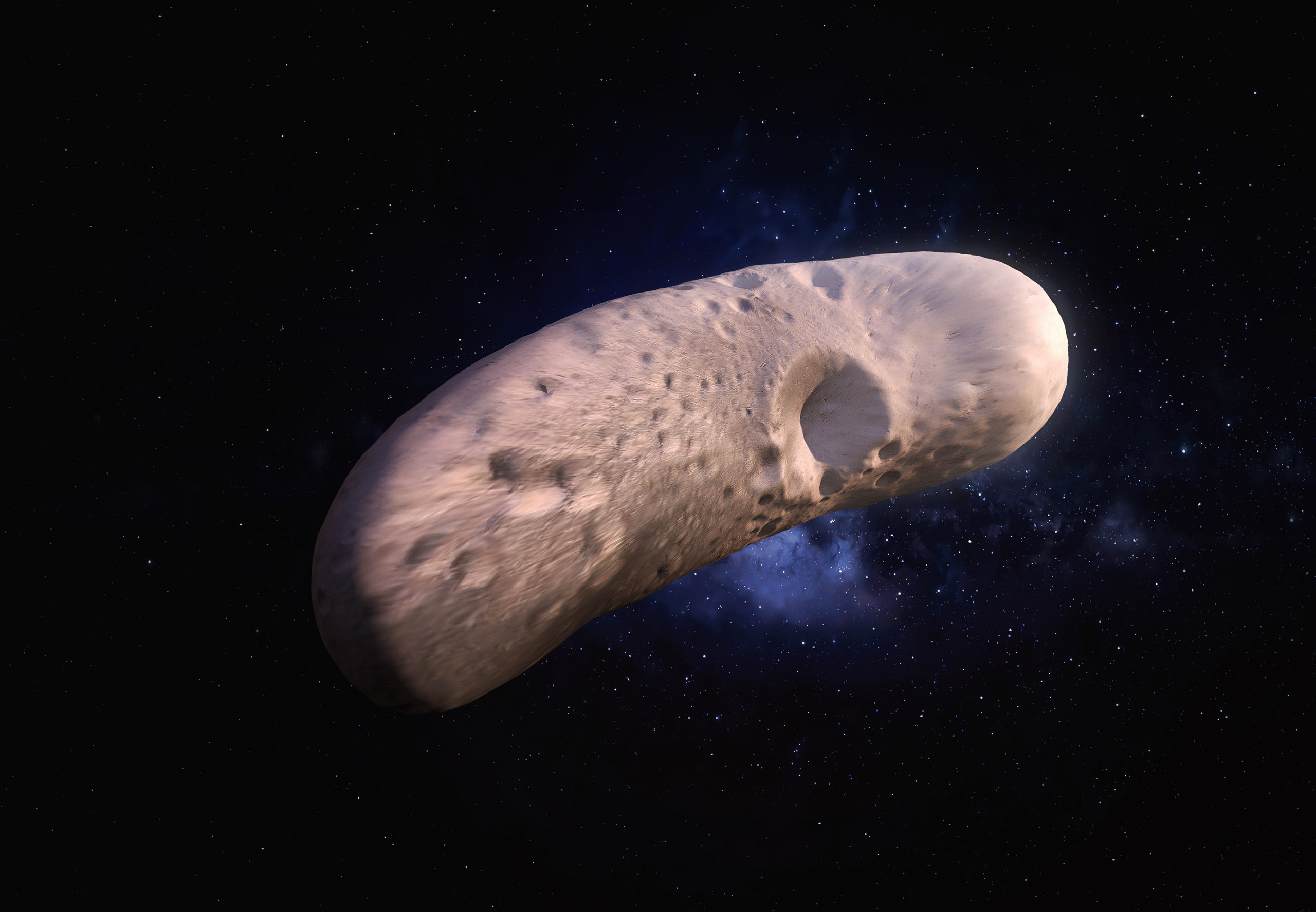 Asteroide 433 Eros se aproxima da Terra neste domingo e poderá ser visto com telescópios simples - Imagem do artigo