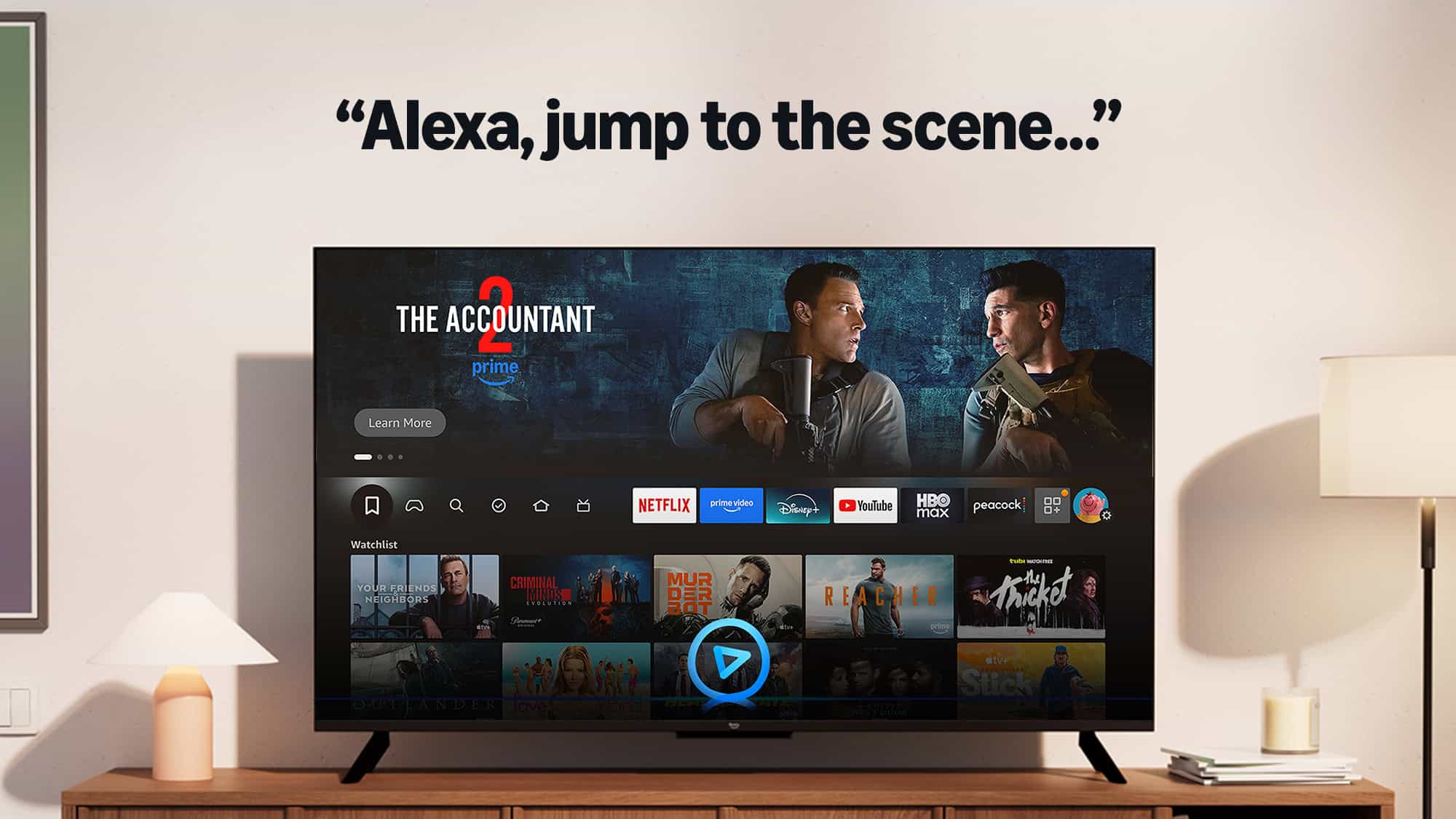 Amazon apresenta recurso de voz que leva o espectador direto à cena desejada no Fire TV - Imagem do artigo