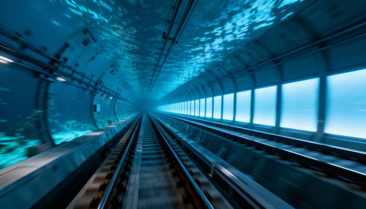China ergue túnel submarino de 16 km para trens a 250 km/h entre Ningbo e Zhoushan - Imagem do artigo