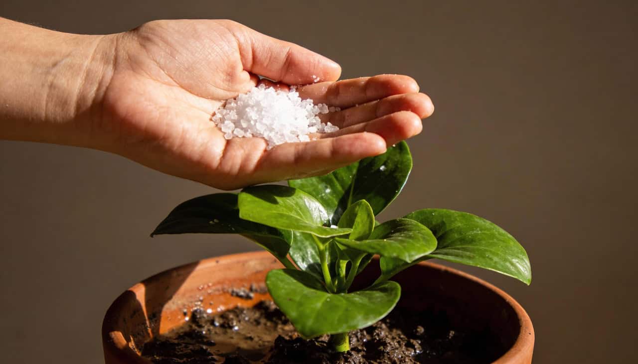 Excesso de sal no jardim compromete crescimento das plantas, mostra estudo da MDPI - Imagem do artigo