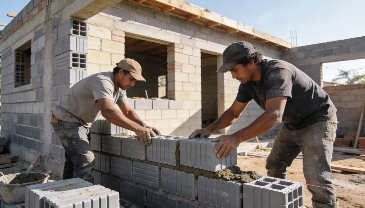 Blocos de plástico reciclado aceleram construção de casas e escolas em poucos dias - Imagem do artigo