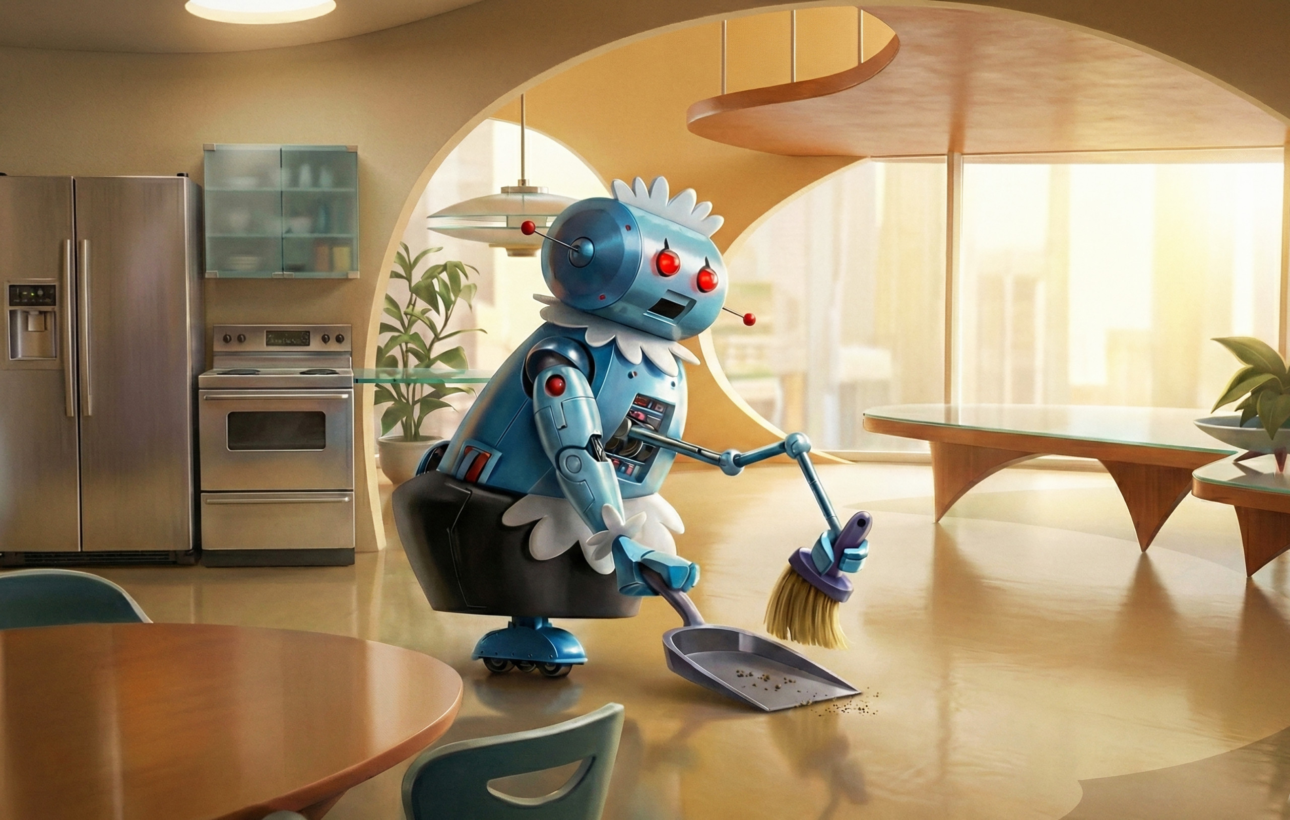 Robô Memo realiza tarefas domésticas e aproxima ficção de “Os Jetsons” da vida real - Imagem do artigo