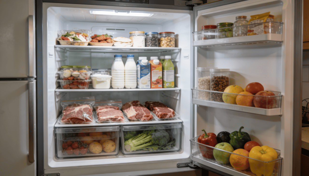 Anvisa detalha como dispor os alimentos na geladeira para aumentar a durabilidade - Imagem do artigo