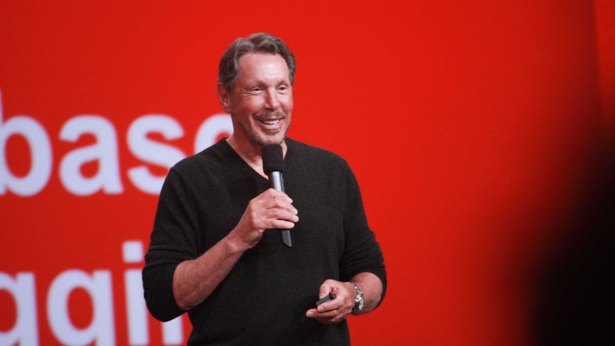 Larry Ellison assume protagonismo no setor de tecnologia em 2025, aponta Bloomberg - Imagem do artigo
