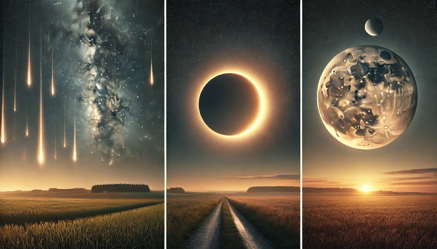 Calendário astronômico de 2026 reúne eclipses, chuvas de meteoros, superluas e alinhamentos planetários - Imagem do artigo