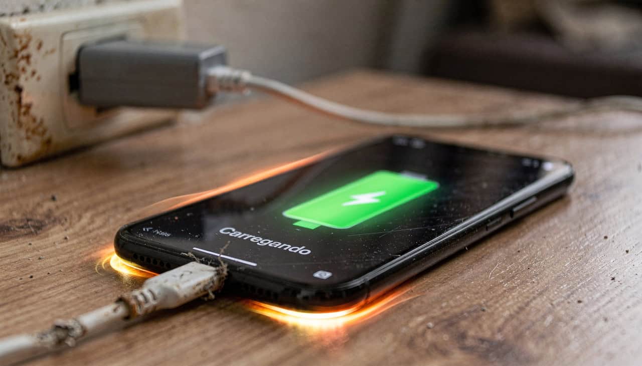Carregador pirata provoca picos de energia e acelera desgaste da bateria do celular - Imagem do artigo