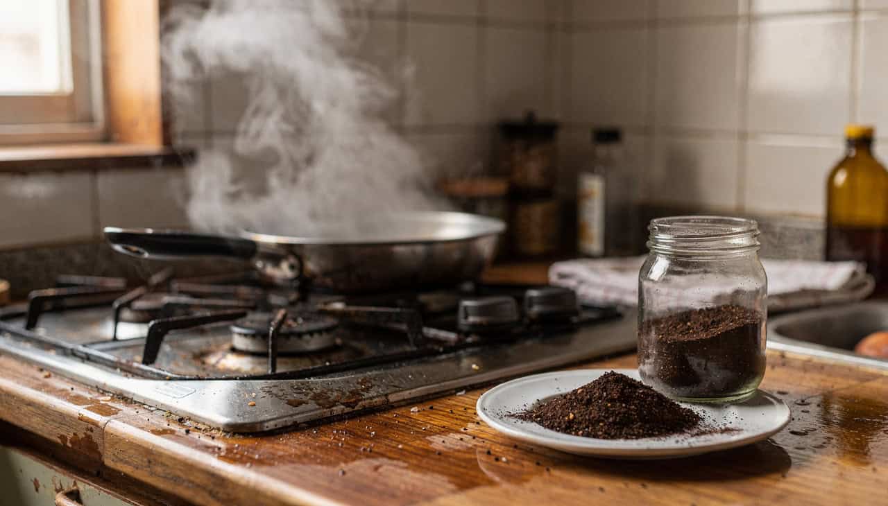Café, vinagre e limão: truques baratos para acabar com o cheiro de fritura na cozinha - Imagem do artigo