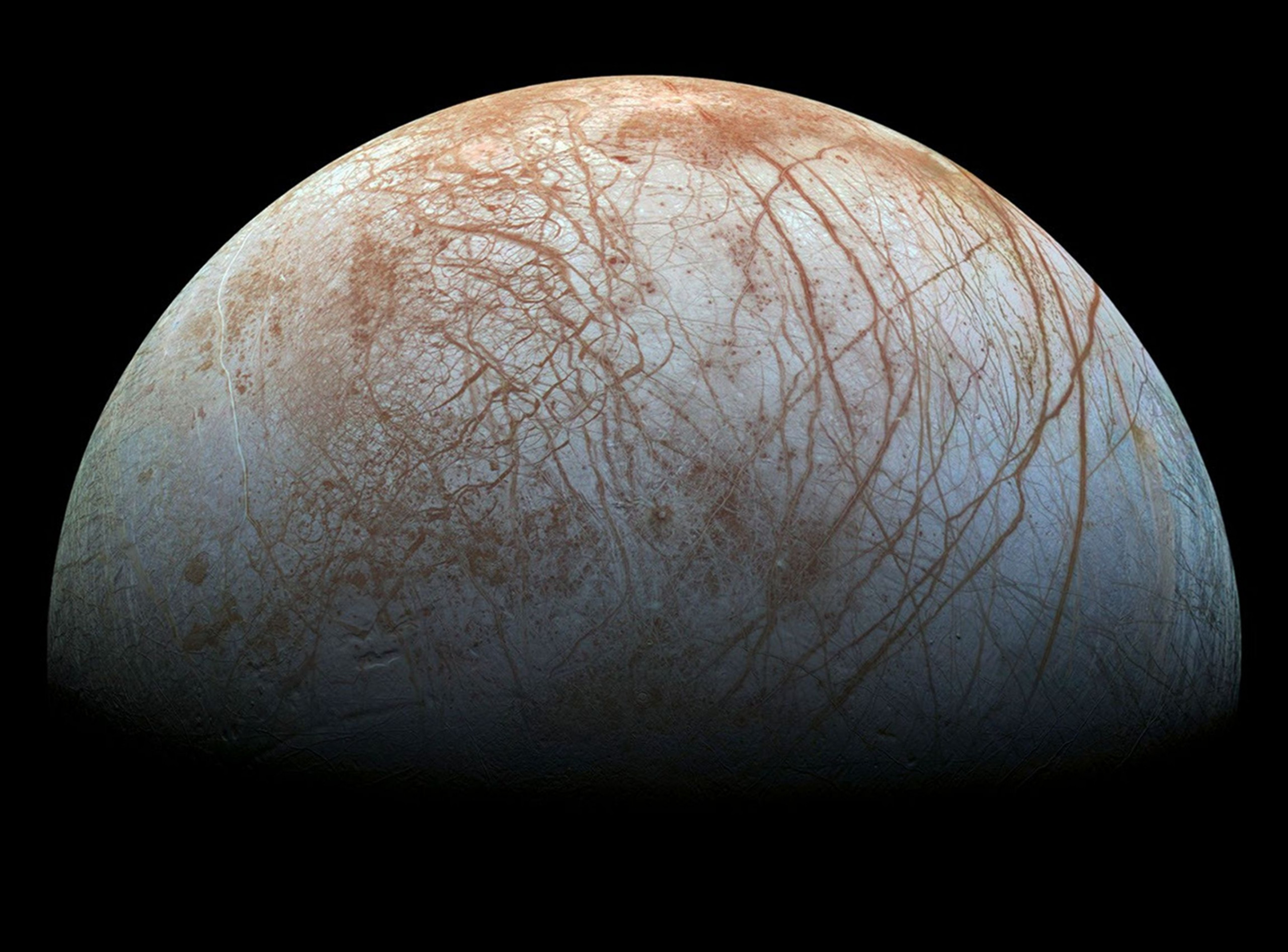 Estudo indica falta de energia geológica para sustentar vida na lua Europa - Imagem do artigo